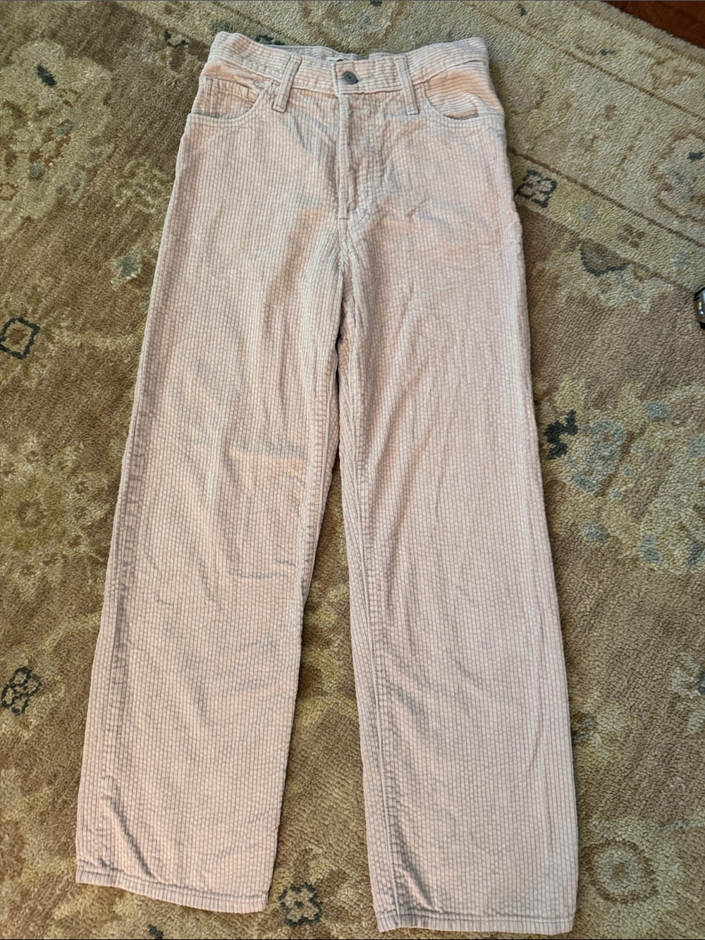 Levi’s rib cage straight ankle-Vintage Corduroy Jeans - size 26